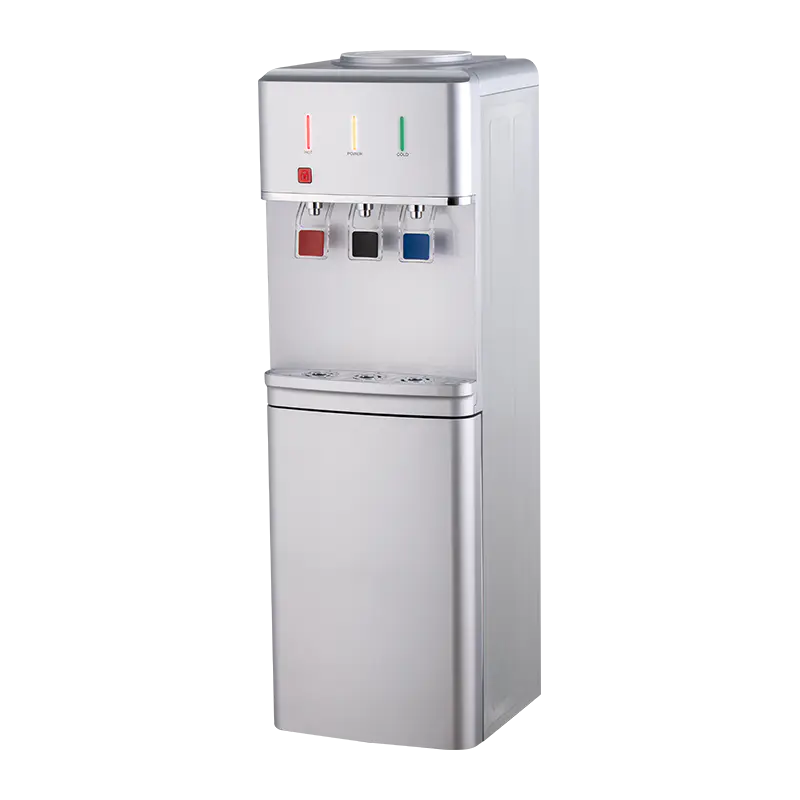 YR-2509/YLR-2509/YLR-2509Y Máy lọc nước thẳng đứng ba cửa ra màu bạc