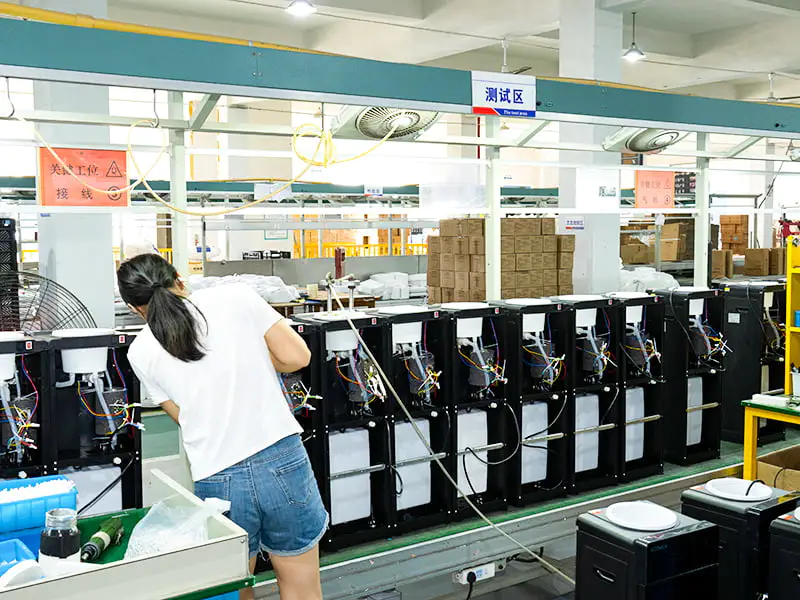 Dây chuyền lắp ráp xưởng sản xuất