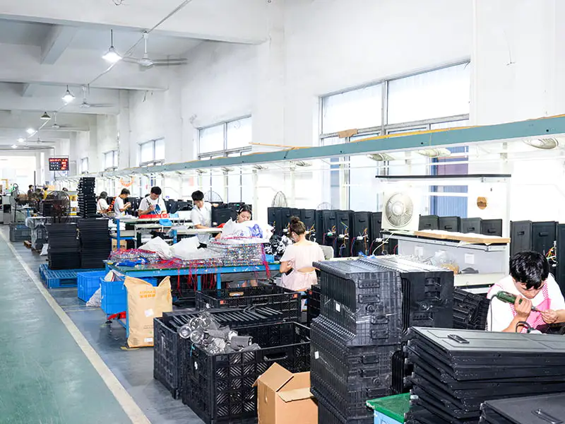 Dây chuyền lắp ráp xưởng sản xuất