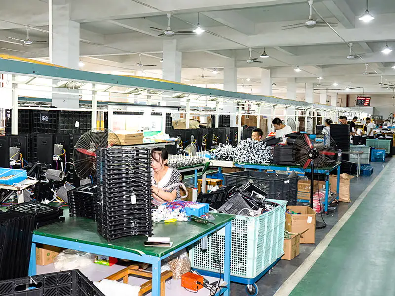 Dây chuyền lắp ráp xưởng sản xuất